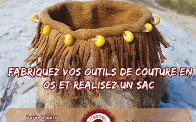 Stage couture et outils en os